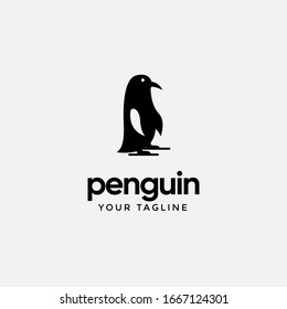 modern outstanding Penguin animal logo vector template