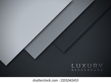 Fondo de barra de línea gris de cota de solapamiento moderno con espacio de copia para texto o mensaje