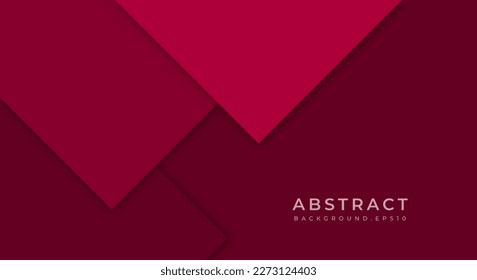 Modern Overlap Dimension Red Line Bar Background with Copy Space for Text or Message