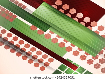 Modern overlaps of dynamic geometric shapes. Cover for cover, wallpaper, poster, banner, website, flyer. Vector illustration
