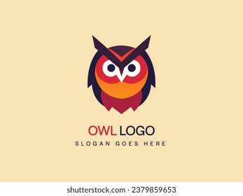 Modern owl Logo for company branding