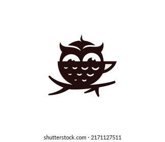Modern Owl logo Design Template