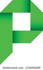 Modern P letter Logo template, vector