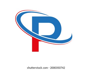 Modern P logotype. Initial P letter business logo design vector