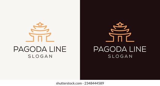 modern Pagoda logo design inspirations