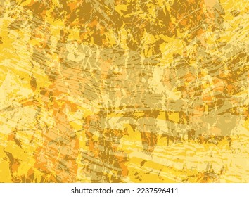 Modern paint spots background. Rough surface colored vintage wallpaper. Ink art pattern. Dirty paint splatter effect. Material design. Sketch grainy canvas. Rectangle banner backdrop.