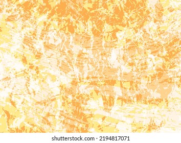 Fondo de manchas de pintura modernas. Papel pintado rústico de color superficial. Patrón de arte rayado. Plato de pintura sucia. Graffiti pinta salpicaduras. Dibujar lona granulada. Plantilla de banner vacía.