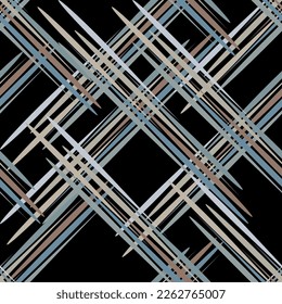 Modern paintbrush as striped pattern like a wallpaper and fabric print.