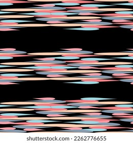 Modern paintbrush as striped pattern like a wallpaper and fabric print.
