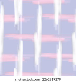 Modern paintbrush as striped pattern like a wallpaper and fabric print.