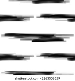 Modern paintbrush as striped pattern like a wallpaper and fabric print.