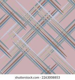 Modern paintbrush as striped pattern like a wallpaper and fabric print.