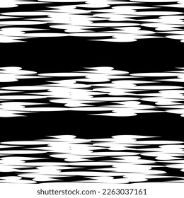 Modern paintbrush as striped pattern like a wallpaper and fabric print.