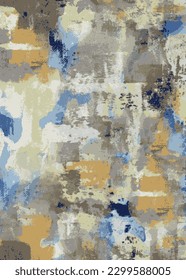 Modern painted Watercolor Brush stroke  pattern