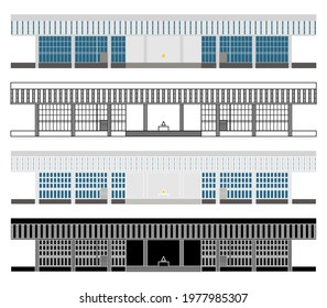 Modern Palace in Belo Horizonte, Brazil