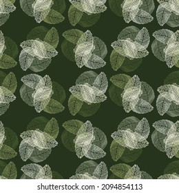 Moda moderna de hojas de palma sin fisuras con huella tropical dibujada a mano. Fondo de naturaleza moderna. Ilustración vectorial para impresiones textiles estacionales, tela, carteles, telas de fondo y papel pintado.