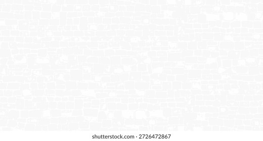 Moderno fondo panorámico de amplia textura de pared de ladrillo blanco. Hogar u oficina abstracto simple