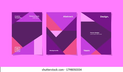 Modern paper design layout template, for any advertisement, marketing purpose, book cover, presentation product publication or poster.
