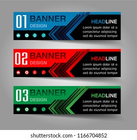 modern paper text box template for website computer graphic technology, banner Infographic