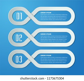 modern paper text box template for website computer graphic technology, banner Infographics