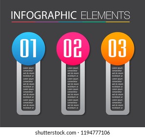 modern paper text box template for website computer graphic technology, banner Infographics