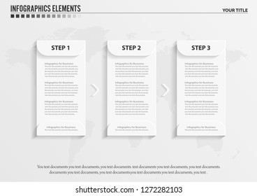modern paper text box template, banner Infographic,  Text box, design element. Vector. - Vector