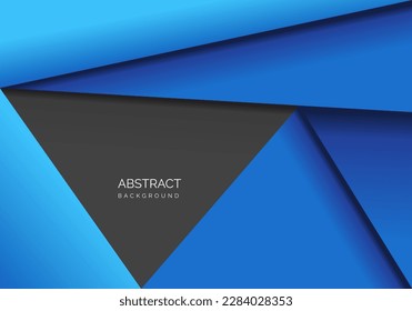 Modern Papercut Abstract Background. Abstract design template