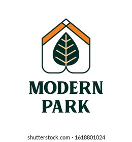 Modern Park logo template with modern design.