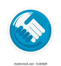modern partnership sign