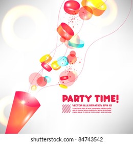 modern party celebration design