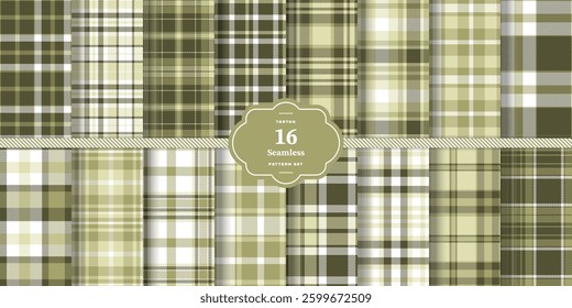 Modern Pastel Buttercream and Deep Cardinal Seamless Tartan Textile Design