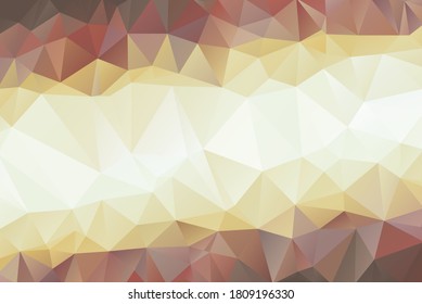 Modern Pastel Colors Low Poly Geometric Gradient Polygonal Background Vector Illustration
