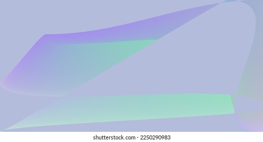 Ilustración digital moderna de color pastel Multicolor. Dinámica Forma Futurista Púrpura Fondo Desenfocado. Malla gradiente de lavanda arcoiris con capas fluidas lisas. Superficie suave de color oscuro violeta.