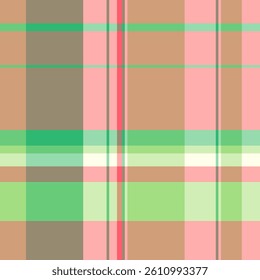 A modern, pastel plaid pattern with intersecting lines creating a colorful check. Perfect for backgrounds, textiles, or web design. Fresh and versatile.