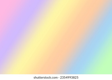 Moderner pastellfarbener Regenbogen-Hintergrund. Durchsichtige Farbverlauf-Hintergrund. Pastellfarben, flüssiger Hintergrund. Vektorgrafik. EPS10.