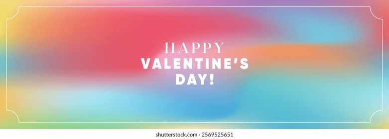 Modern Pastel Rainbow Gradient Background