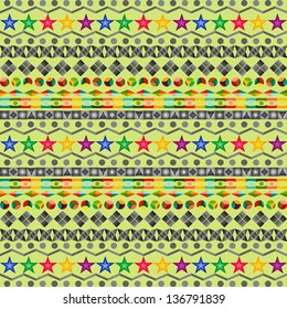 modern pattern art color