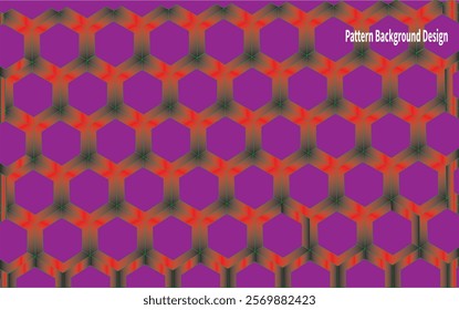 Modern Pattern Background Design with Violet Colour