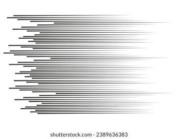 Modern pattern with black speed lines on white background.Unusual graphics design. Background with vector stripes .Geometric shape.
