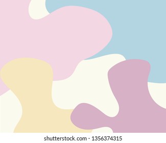 modern pattern bright print pink blue yellow lilac figure