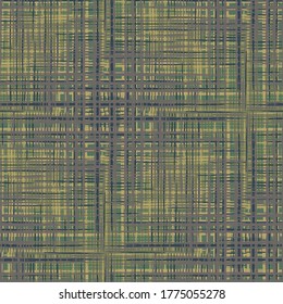 Modern Pattern with Colorful Lines. Seamless Stripes. Abstract Texture with Crossing Stripes. Seamless Tartan Pattern. Ethnic Print Imitation of Grass Mat.