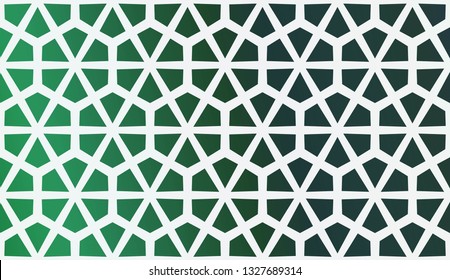 Modern Pattern With Curved Line. Geometric Elements. Blurred Gradient Background. Design For Screen, Presentation, Wallpaper. Holiday Object. Vector Illustration.