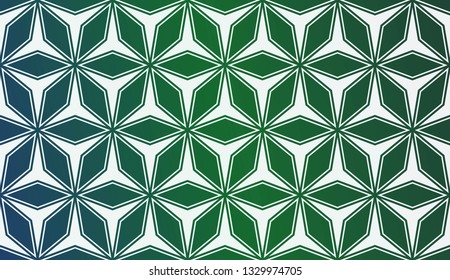 Modern Pattern With Curved Line. Geometric Elements. Blurred Gradient Background. Design For Screen, Presentation, Wallpaper. Holiday Object. Vector Illustration.