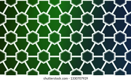 Modern Pattern With Curved Line. Geometric Elements. Blurred Gradient Background. Design For Screen, Presentation, Wallpaper. Holiday Object. Vector Illustration.