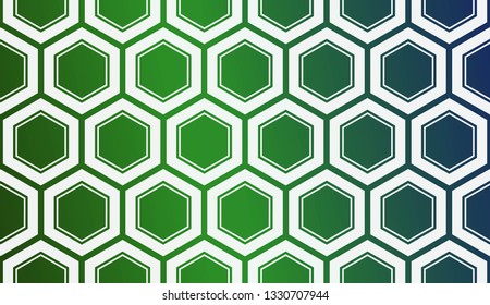 Modern Pattern With Curved Line. Geometric Elements. Blurred Gradient Background. Design For Screen, Presentation, Wallpaper. Holiday Object. Vector Illustration.