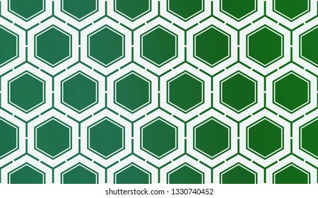 Modern Pattern With Curved Line. Geometric Elements. Blurred Gradient Background. Design For Screen, Presentation, Wallpaper. Holiday Object. Vector Illustration.