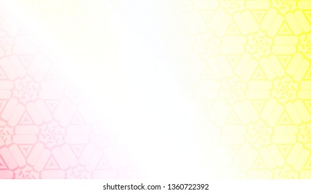 Modern pattern with curved line. Triangles, line, geometric elements. Vector illustration. Design for flyer, wallpaper, presentation, paper. Gradient color.