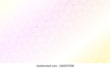 Modern pattern with curved line. Triangles, line, geometric elements. Vector illustration. Design for flyer, wallpaper, presentation, paper. Gradient color.