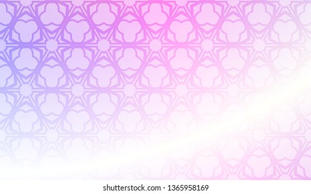 Modern pattern with curved line. Triangles, line, geometric elements. Vector illustration. Design for flyer, wallpaper, presentation, paper. Gradient color.