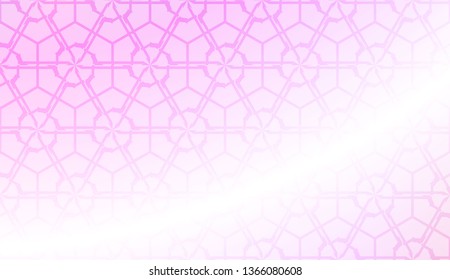 Modern pattern with curved line. Triangles, line, geometric elements. Vector illustration. Design for flyer, wallpaper, presentation, paper. Gradient color.